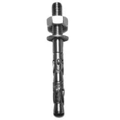 SS 3/8 X 3.75 In. Double Wedge Bolt