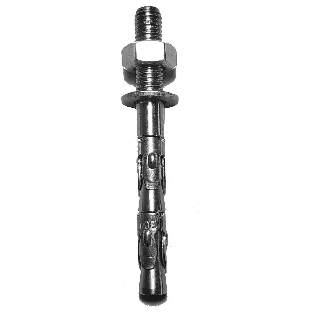 SS 3/8 X 3.75 In. Double Wedge Bolt