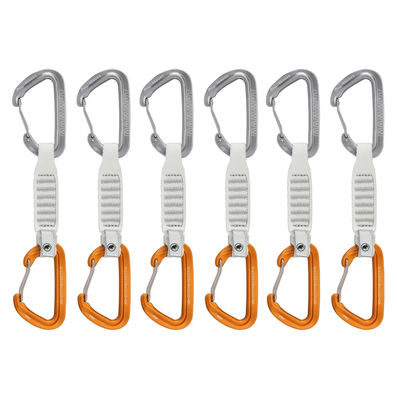 Mammut Sender Wire 12 Cm Quickdraw - 6-Pack
